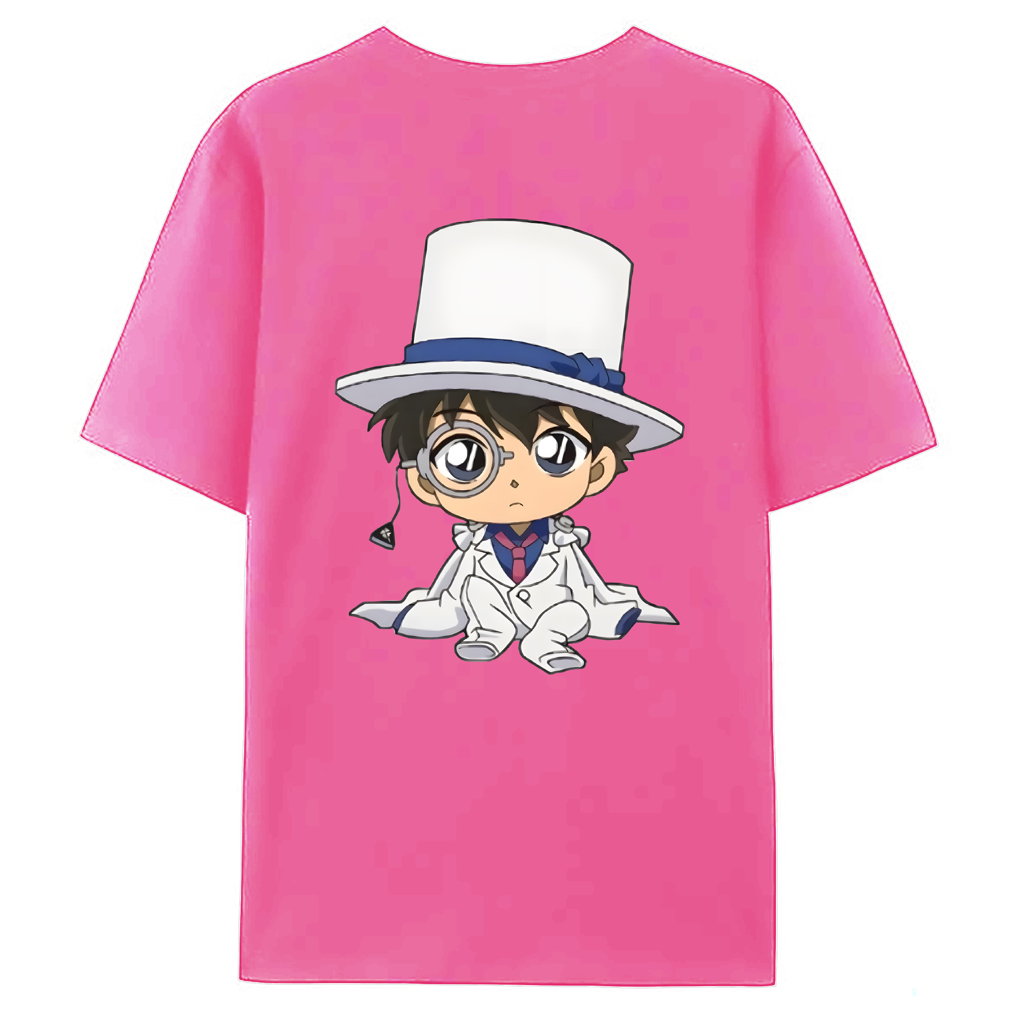 （画像用） 名探偵コナン くろば かいと Detective Conan Kuroba Kaito レディース半袖Tシャツ(バックプリント)